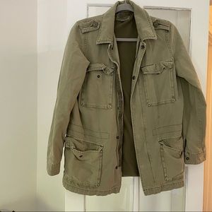 Vintage army green jacket
